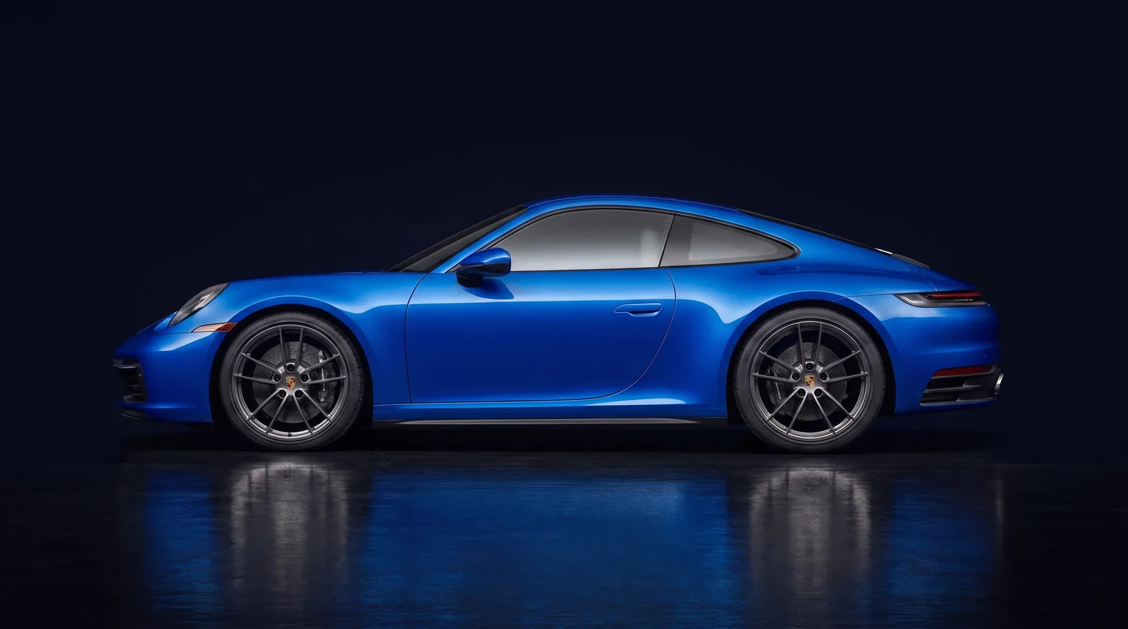 Porsche wrap azul