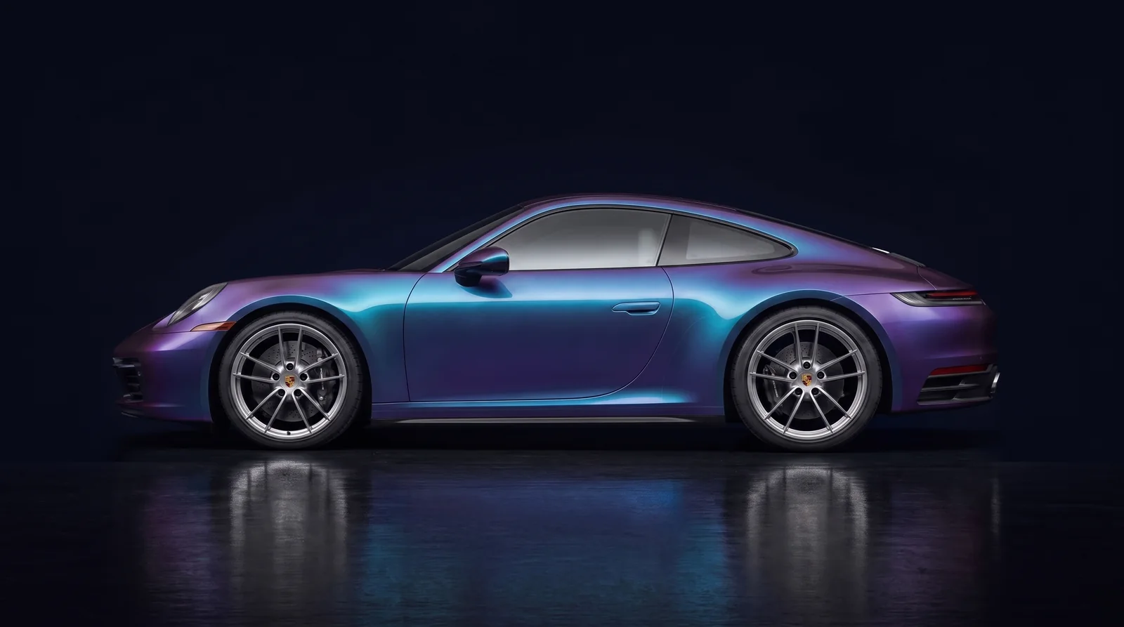 Porsche 911 con wrap cham