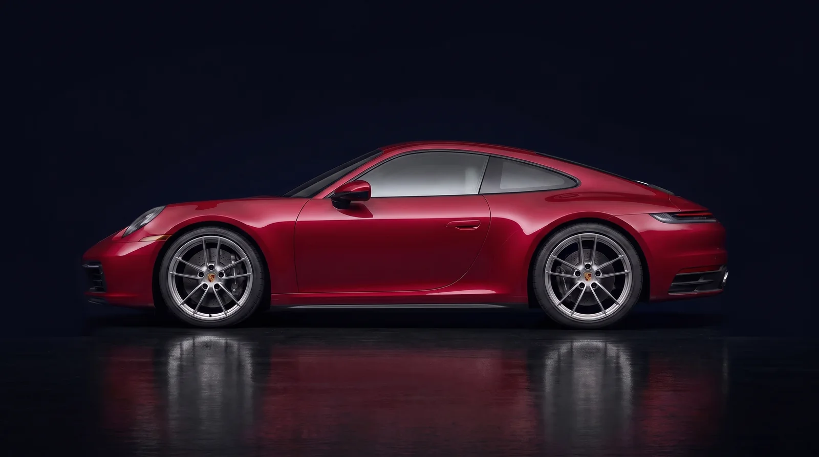 Porsche wrap rojo